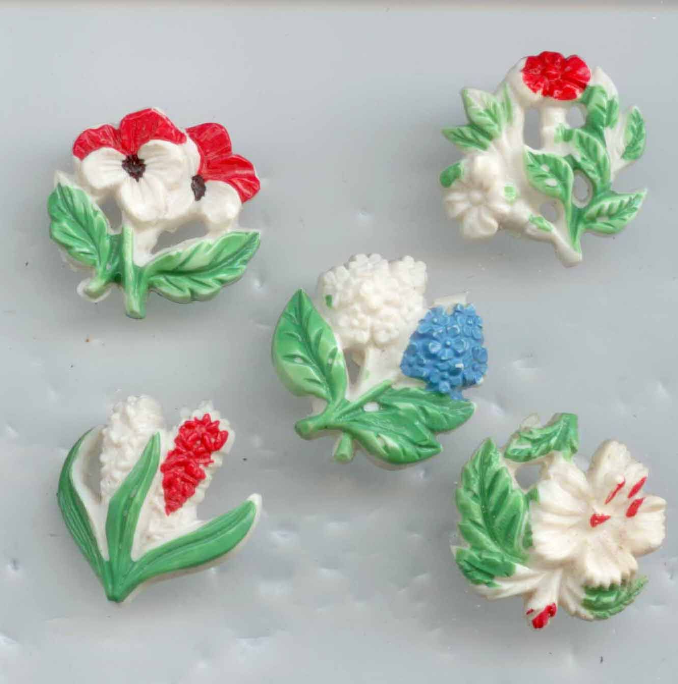 Vintage Flower Set