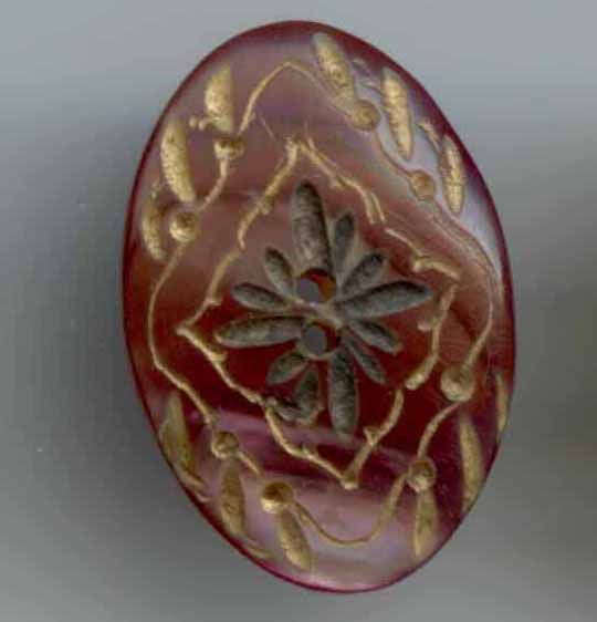 Gilded Shell, Oval