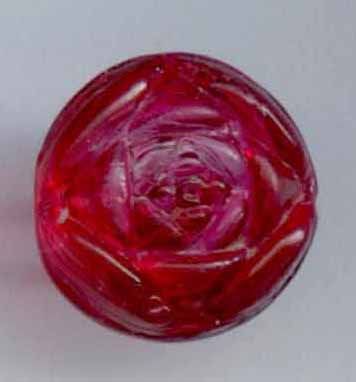 Ruby Glass Swirl Back