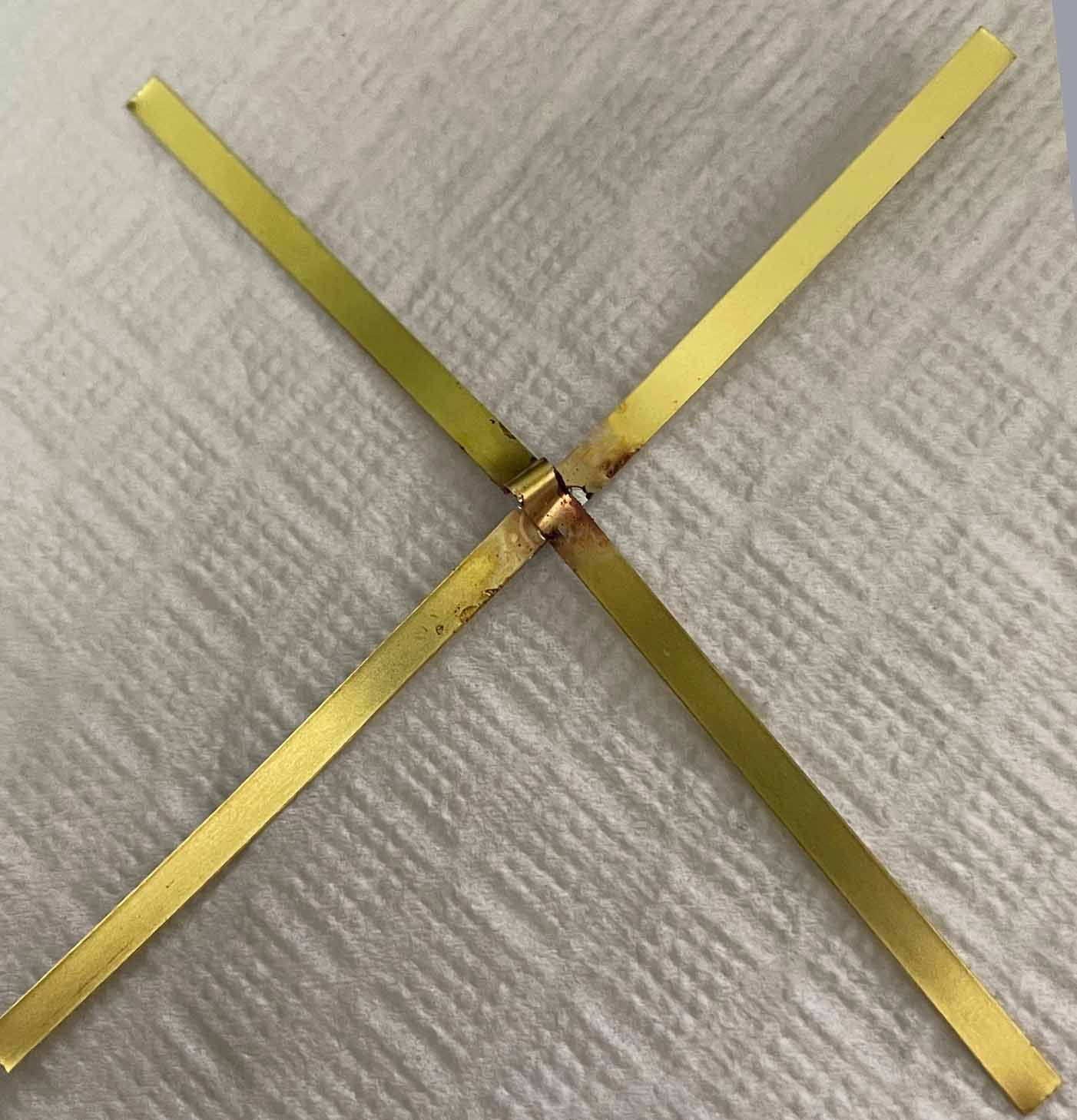 Brass Wire Spiders