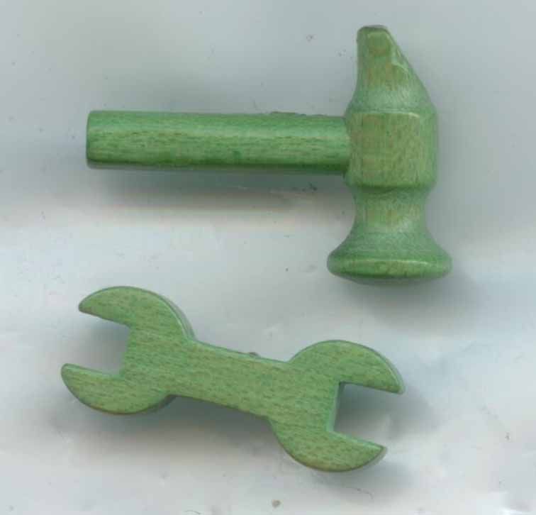 Wood Hammer &amp; Wrench