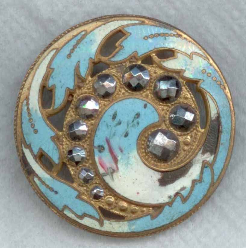 Enamel with Cut Steels