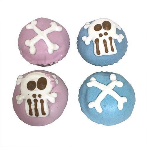 Mini Cupcakes Skull - Case of 15 (Shelf Stable)