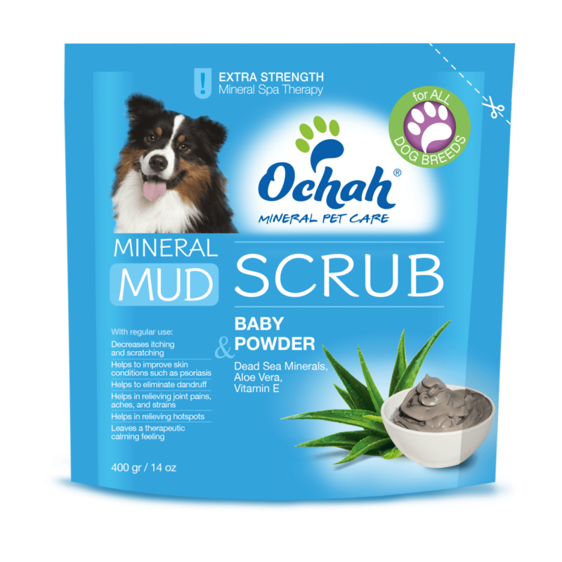 Ochah Mud Scrub - Relief - Baby Powder