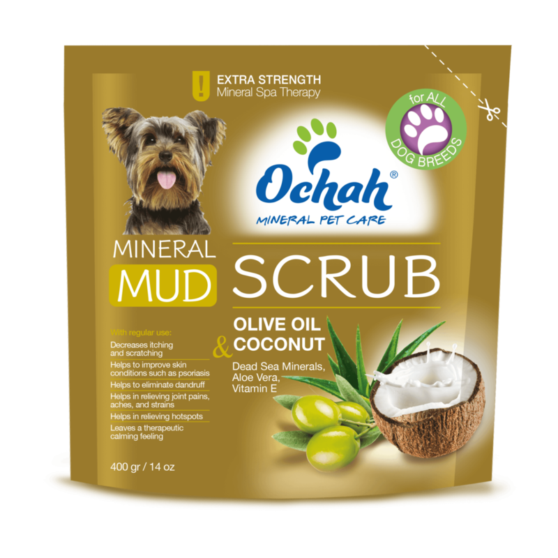 Ochah Mud Scrub - Anti Oxidant - Mineral Oil & Coconut
