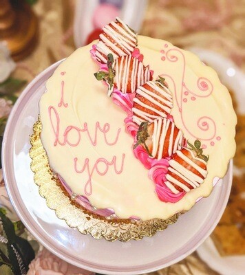 &quot;I Love You&quot; Cake