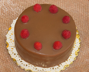 Raspberry Chocolate Cake