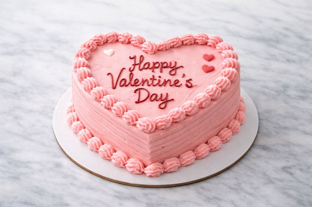 💖 Forever Yours Heart Cake