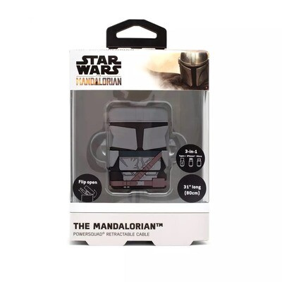 CABLE CARGA REATRACTIL The Mandalorian, Star Wars