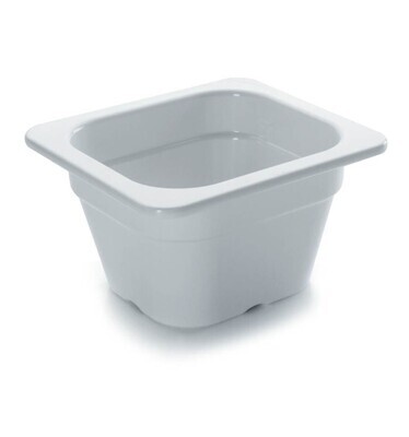 CUBETA MELAMINA GASTRONORM 1/6 DE LACOR