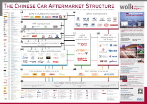 Die chinesische Car Aftermarket Struktur 2020