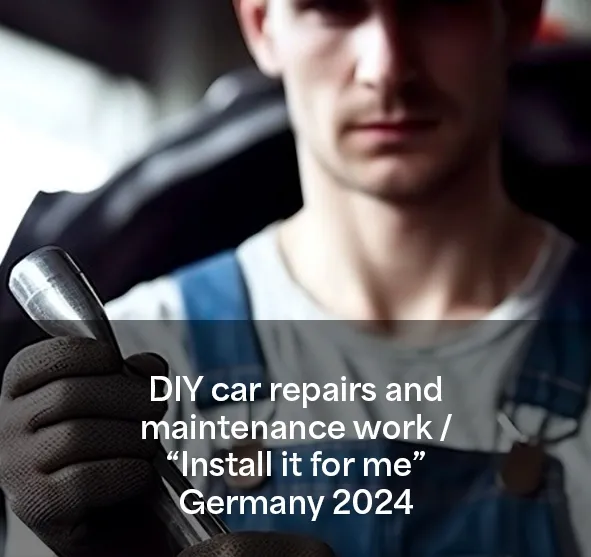 DIY car repairs and maintenance work