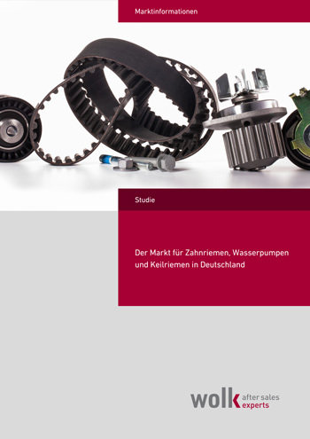 The market for timing belt, water pump and V-belt in Germany