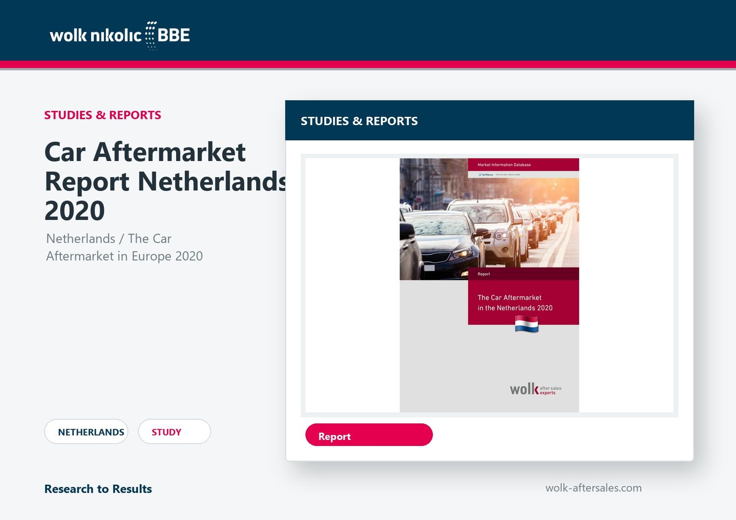 PKW Aftermarket Report Niederlande 2020 PKW Aftermarket Report Niederlande 2020