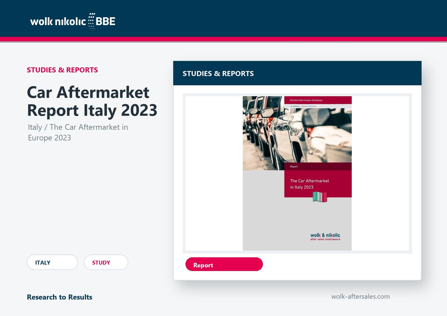 PKW Aftermarket Report Italien 2023 PKW Aftermarket Report Italien 2023