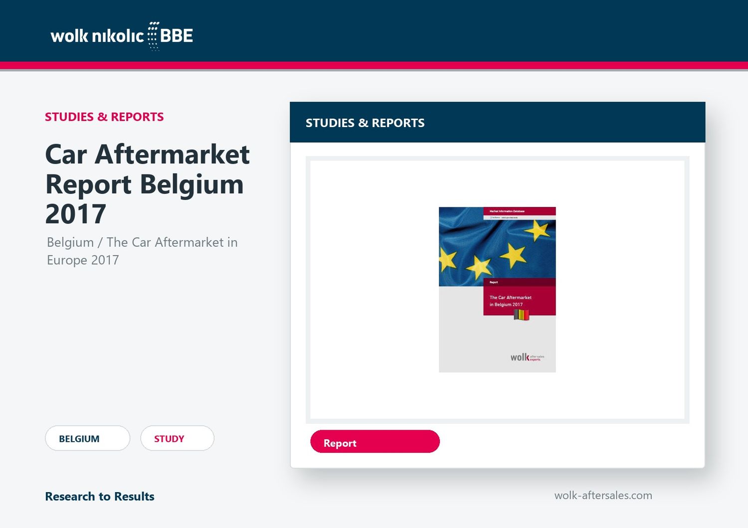 Car Aftermarket Report Belgium 2017