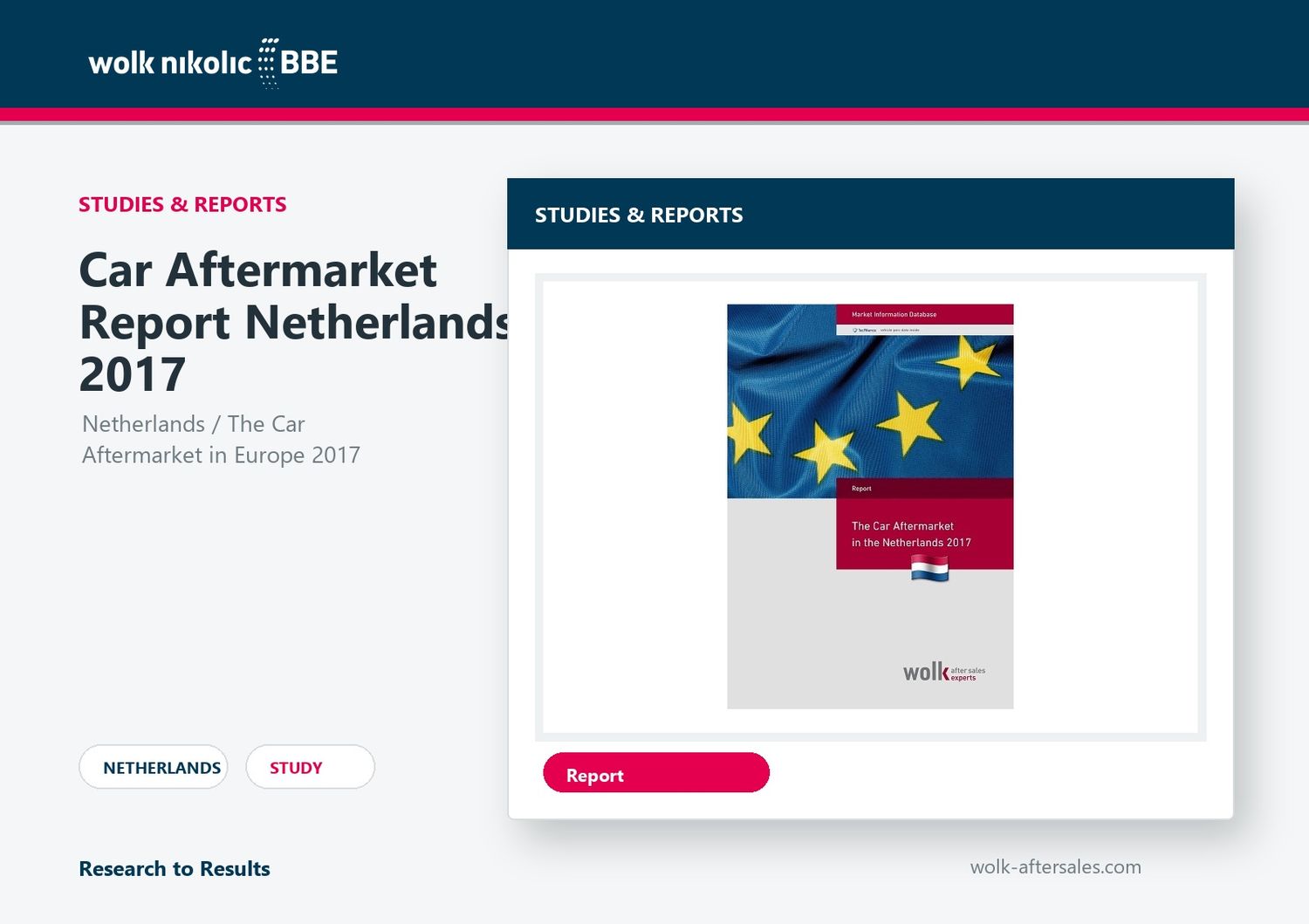 Car Aftermarket Report Netherlands 2017