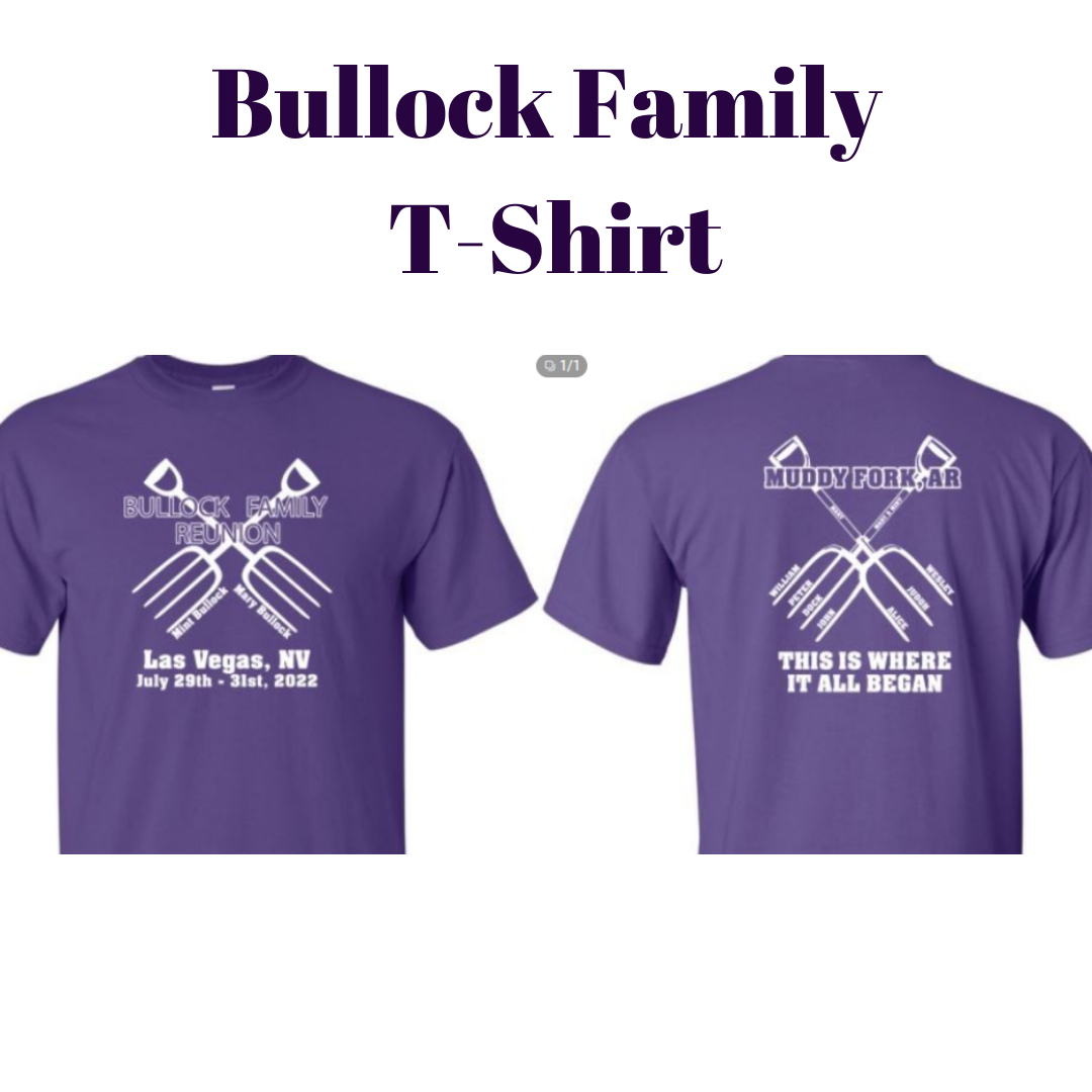 Bullock Family Reunion Child T-shirt Ages 12 and under