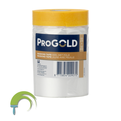 ProGold Masking Tape Geel met Folie ProGold Masking Tape Geel met Folie