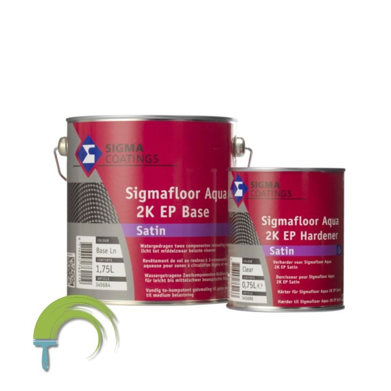 Sigmafloor Aqua 2K EP Satin Sigmafloor Aqua 2K EP Satin – revêtement de sol époxy à l’eau, satiné, résistant et peu odorant pour charges légères à moyenn