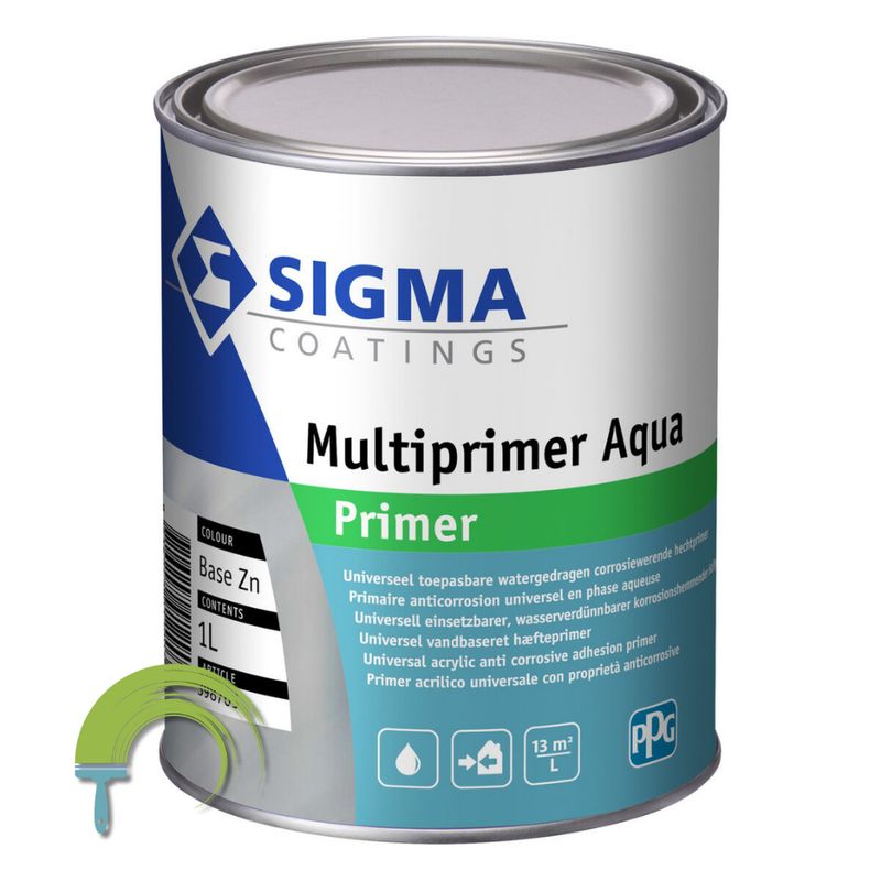 Sigma Multiprimer Aqua – primaire anticorrosion à l’eau avec forte adhérence sur métal, bois et anciennes peintures