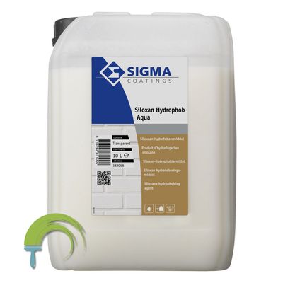 Sigma Siloxan Hydrophob Aqua – hydrofuge façade – protection eau et saleté – incolore – respirant – idéal pierre, béton, briq