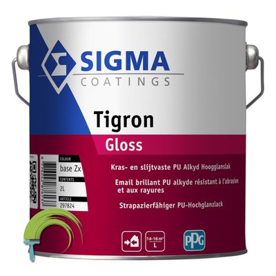 Sigma Tigron Gloss – duurzame hoogglans verf, kras- en slijtvast