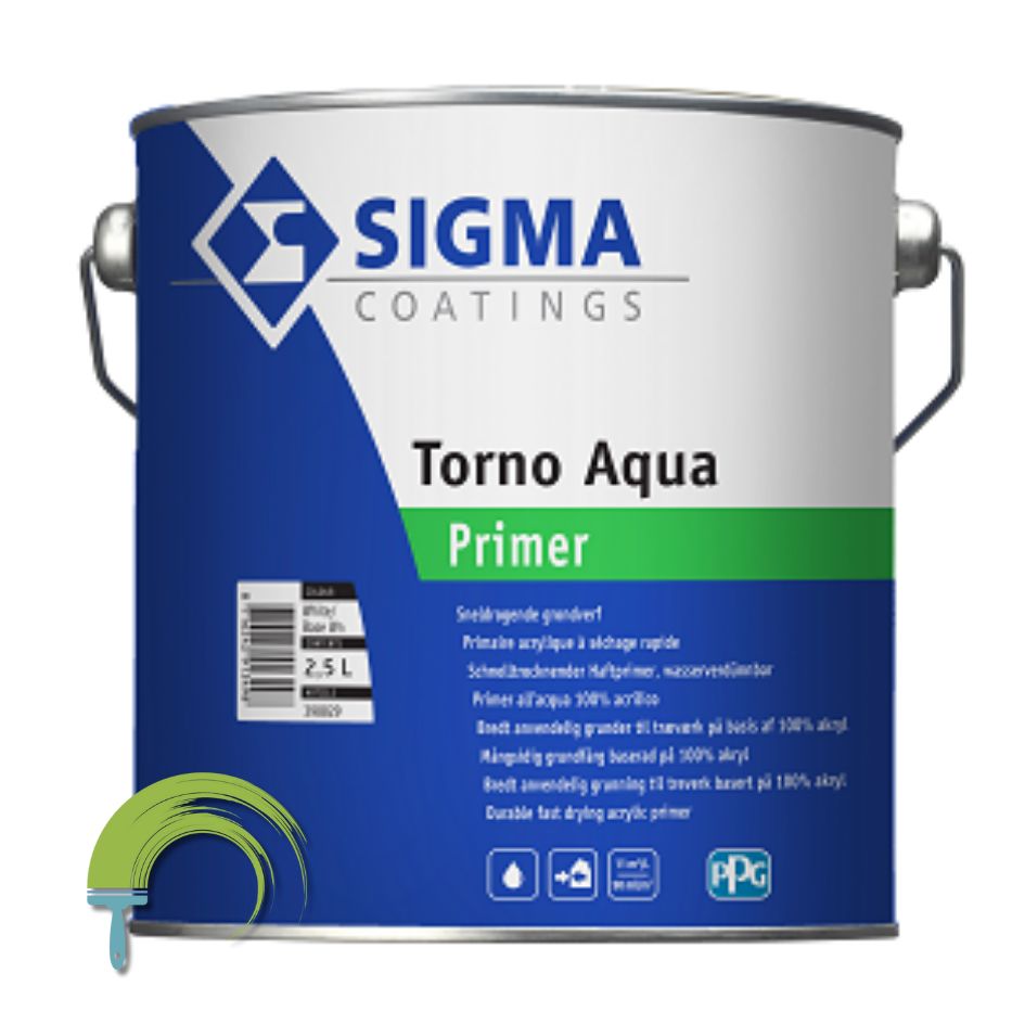 Sigma Torno Aqua Primer Sigma Torno Aqua Primer – watergedragen grondverf voor hout en metaal binnen en buiten