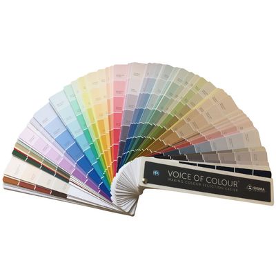 Éventail de couleurs Sigma Voice Of Color Voice of Colour – système de couleurs Sigma Coatings avec plus de 2.000 teintes