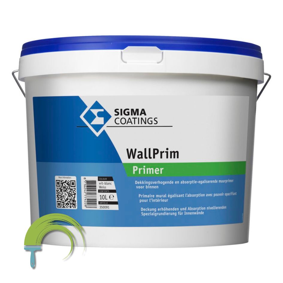 Sigma Wallprim Sigma Wallprim Primer – watergedragen muurprimer voor pleisterwerk en beton binnen