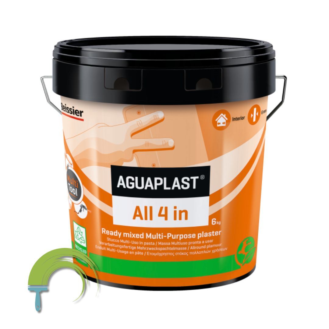 Aguaplast All 4 in – allround plamuur voor binnen, emmer 6 kg