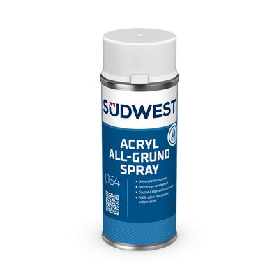 Südwest Acryl All-Grund Spray Südwest Acryl All-Grund Spray grijs 400 ml – sneldrogende hechtprimer voor metaal en kunststof