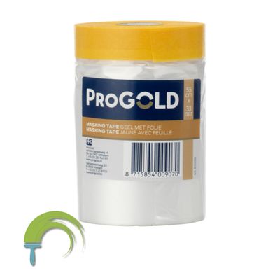 ProGold Masking Tape Jaune avec feuille