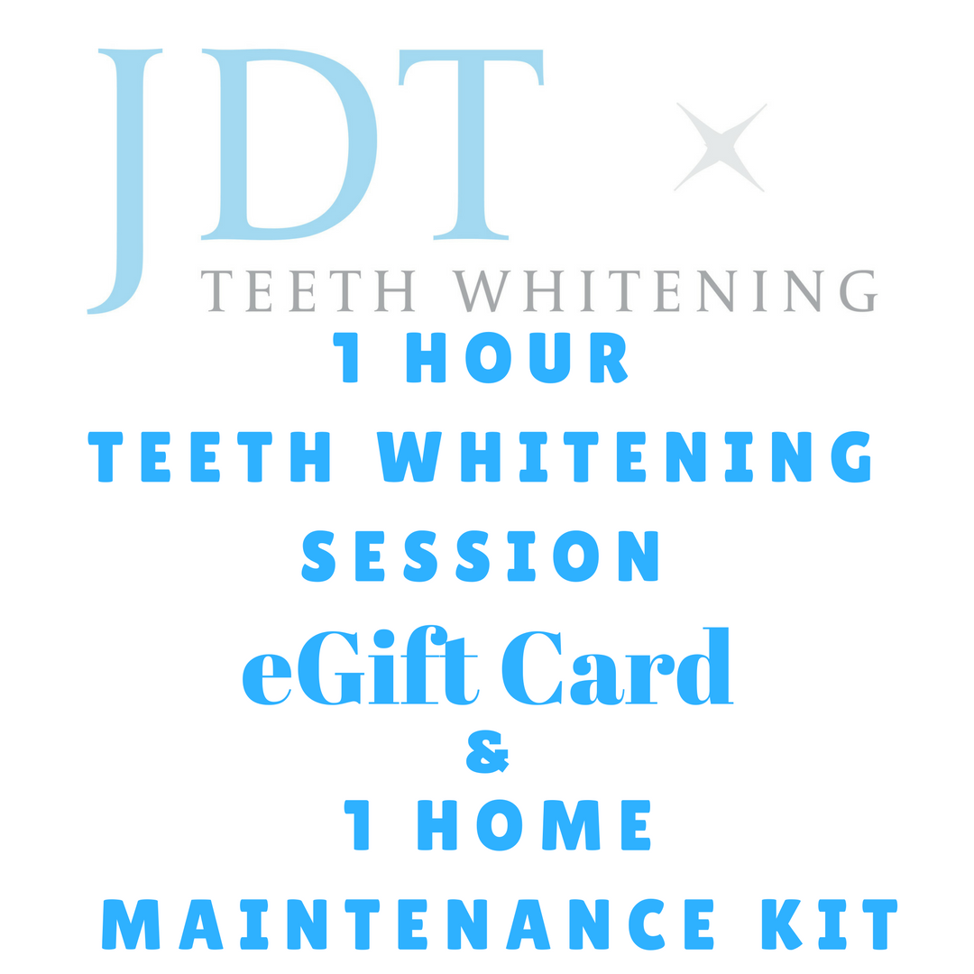 Pre-Paid 1 Hour Teeth Whitening Session & Home Maintenance Kit