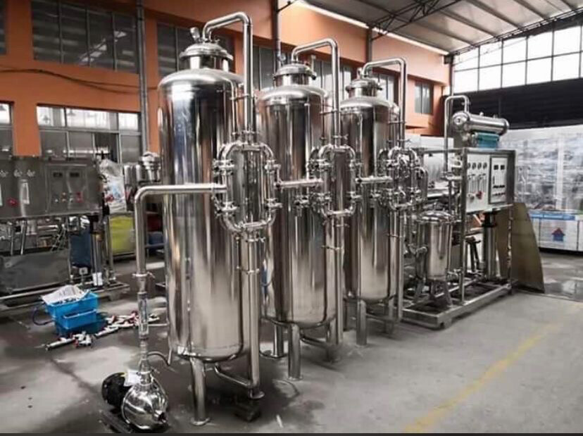 Industrial installations plant for estate and company