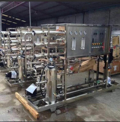 Reverse osmosis system for mini estate 
With complete installation