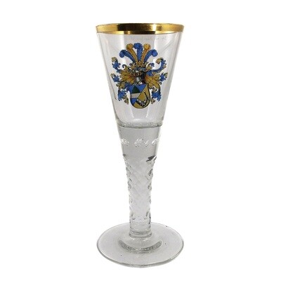 Cups with enamel painting