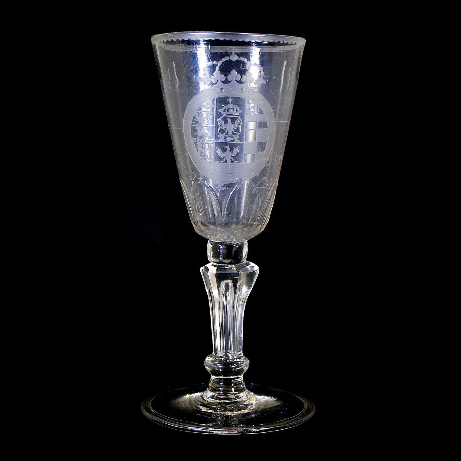 Cup with coat of arms of Friedrich Wilhelm I of Prussia, Central German around 1730