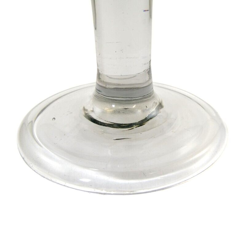 Lauenstein pointed goblet with gold rim, 2nd half of the 18th century.