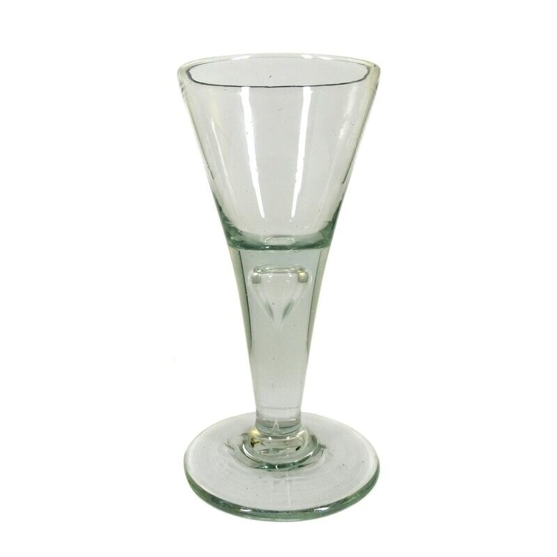 Pointed goblet with teardrop-shaped air bubble, Weserbergland, Altmündener o Schorborner Hütte