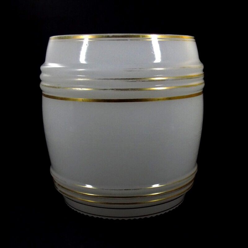 Lidded punch bowl made of white alabaster glass, Josephinenhütte around 1850-60