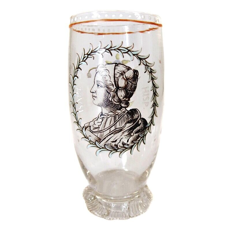 Mug depicting a personality, Heckert, painting by Vincenz Pohl