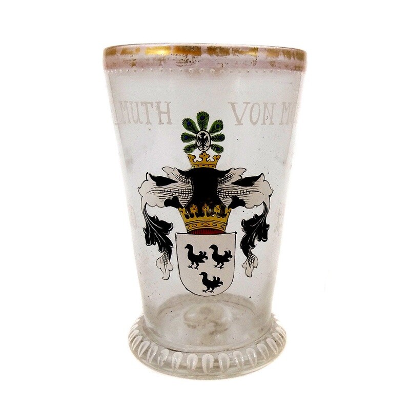 Coat of arms cup modeled on the 16th century. , Fritz Heckert around 1880