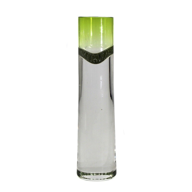 Rare liqueur glass with a light green interior, Adolf Loos around 1902