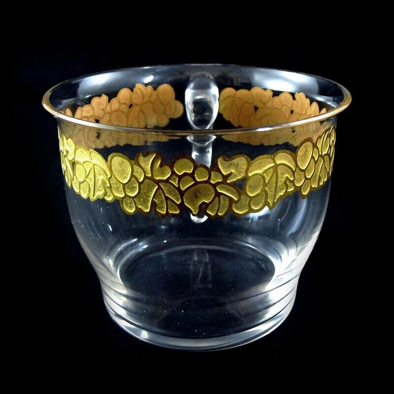 1st of 10. Punch cup with gold decoration, design. A. Niemeyer, B. von Poschinger
​