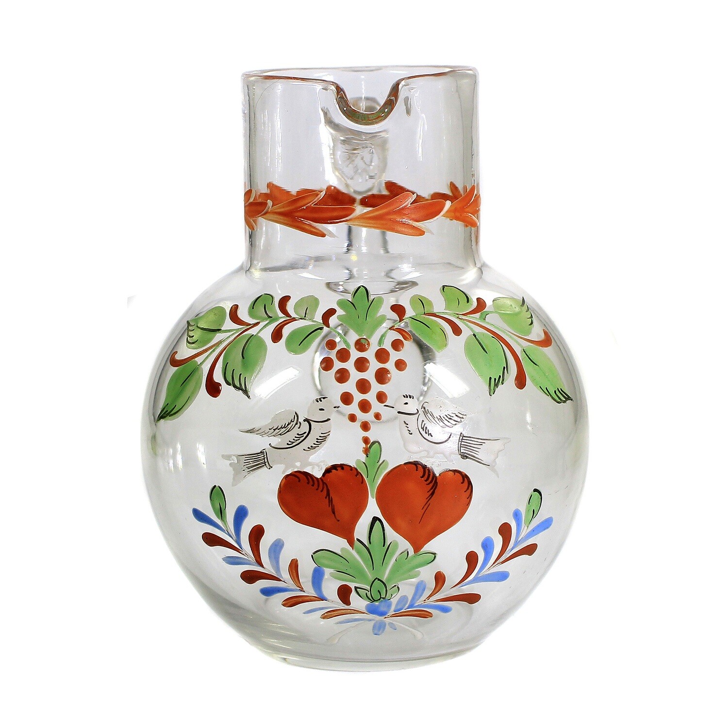 Jug with love allegory, Bohemia or Silesia around 1900