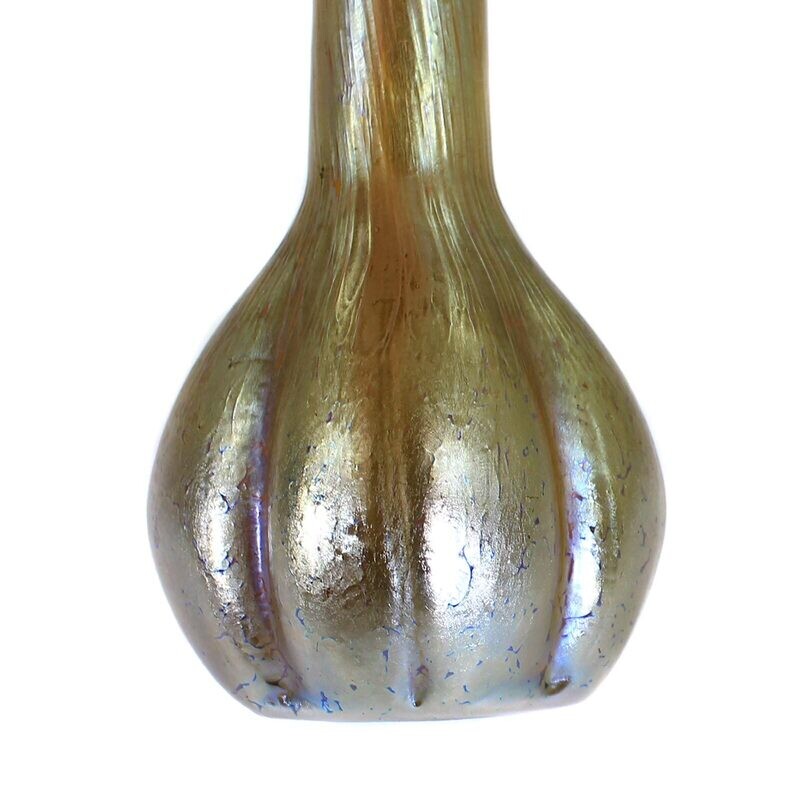 Art Nouveau vase "Candia Papillon" decor, Lötz around 1900