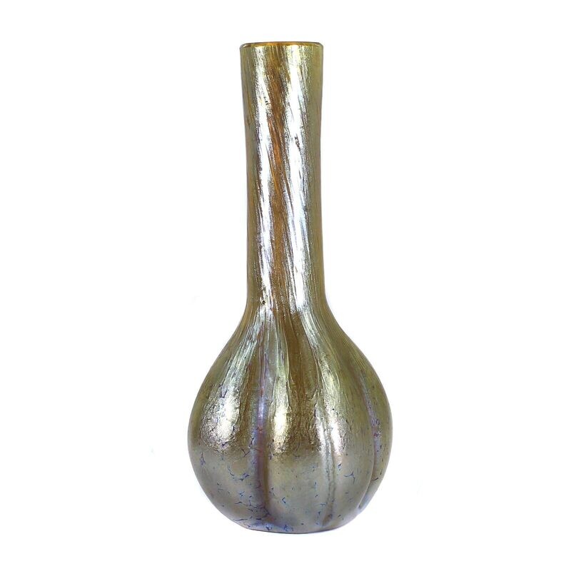 Art Nouveau vase &quot;Candia Papillon&quot; decor, Lötz around 1900