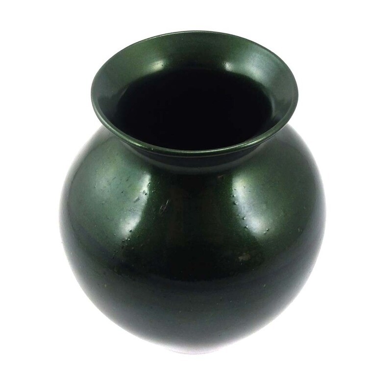 Art Nouveau vase with chromaventurine melting, Neuwelt around 1900