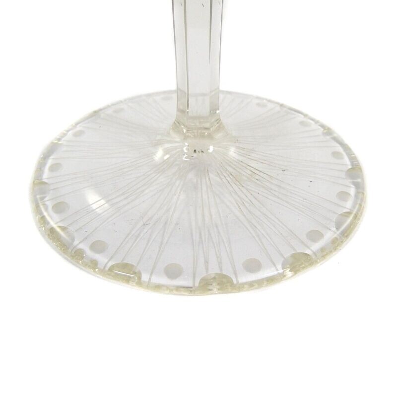 Stem glass with overlay and naked dancer, Neuwelt around 1925